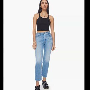 MOTHER DENIM The Tomcat Ankle Fray in Kitty Corner Size 30